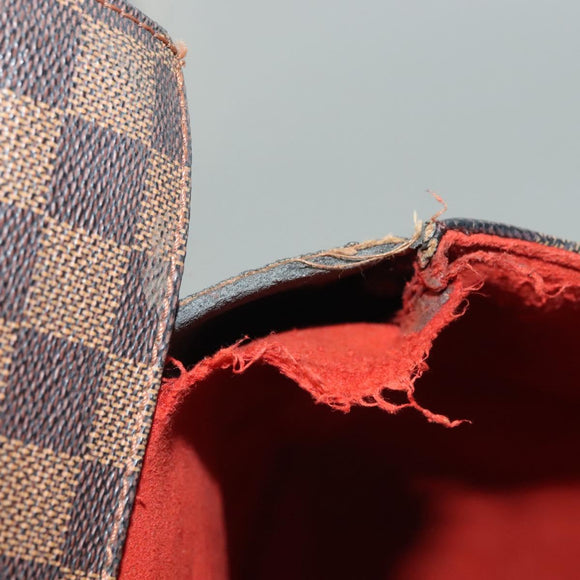 LOUIS VUITTON Damier Ebene Parioli GM Tote Bag N51124 LV Auth 134704