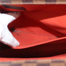 LOUIS VUITTON Damier Ebene Parioli GM Tote Bag N51124 LV Auth 134704-23