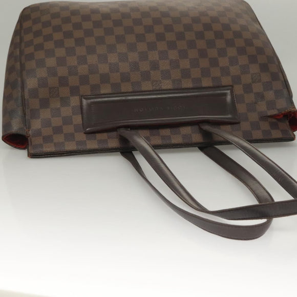 LOUIS VUITTON Damier Ebene Parioli GM Tote Bag N51124 LV Auth 134704