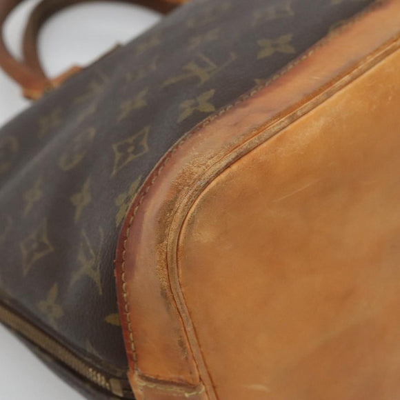LOUIS VUITTON Monogram Alma Hand Bag M51130 LV Auth 134707