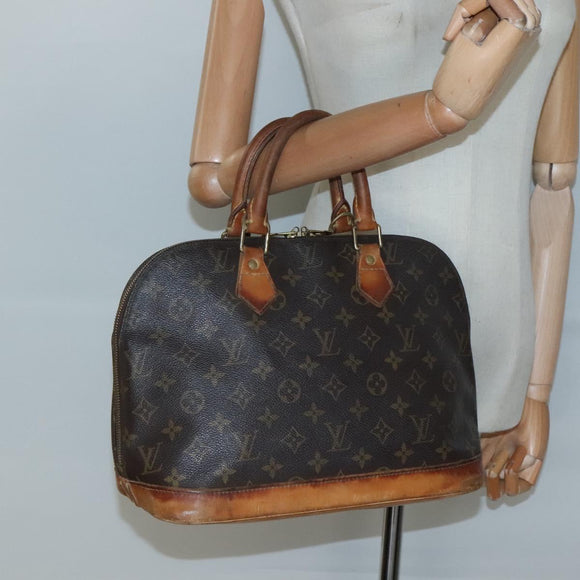 LOUIS VUITTON Monogram Alma Hand Bag M51130 LV Auth 134707