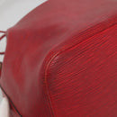 LOUIS VUITTON Epi Petit Noe Shoulder Bag Red M44107 LV Auth 134714-15