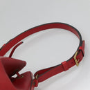 LOUIS VUITTON Epi Petit Noe Shoulder Bag Red M44107 LV Auth 134714-8