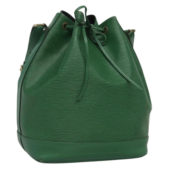 LOUIS VUITTON Epi Noe Shoulder Bag Green M44004 LV Auth 134715