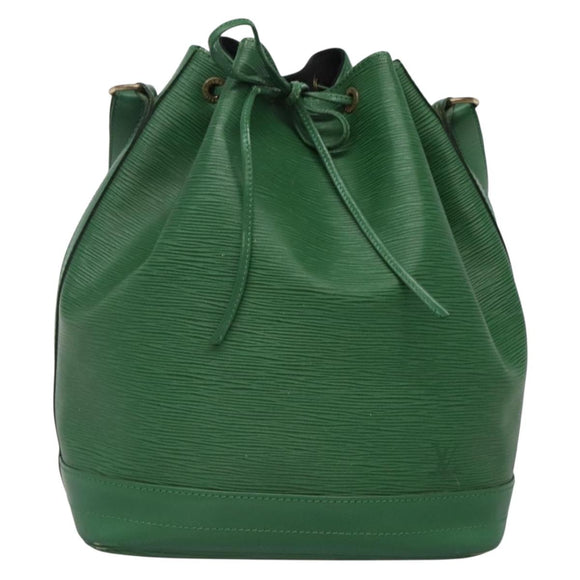 LOUIS VUITTON Epi Noe Shoulder Bag Green M44004 LV Auth 134715
