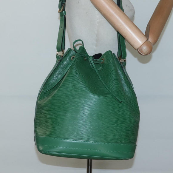 LOUIS VUITTON Epi Noe Shoulder Bag Green M44004 LV Auth 134715
