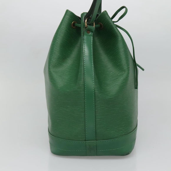 LOUIS VUITTON Epi Noe Shoulder Bag Green M44004 LV Auth 134715