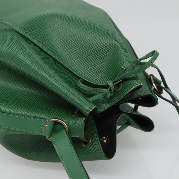 LOUIS VUITTON Epi Noe Shoulder Bag Green M44004 LV Auth 134715