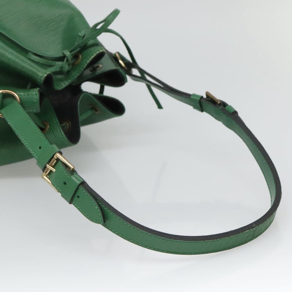 LOUIS VUITTON Epi Noe Shoulder Bag Green M44004 LV Auth 134715
