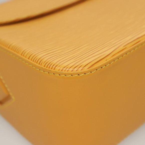 LOUIS VUITTON Epi Bushi Shoulder Bag Yellow M52209 LV Auth 134717