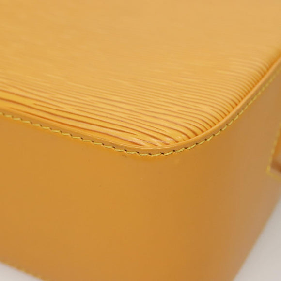 LOUIS VUITTON Epi Bushi Shoulder Bag Yellow M52209 LV Auth 134717
