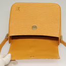 LOUIS VUITTON Epi Bushi Shoulder Bag Yellow M52209 LV Auth 134717-19