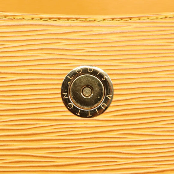 LOUIS VUITTON Epi Bushi Shoulder Bag Yellow M52209 LV Auth 134717