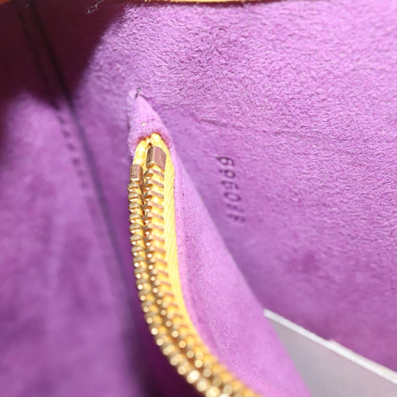 LOUIS VUITTON Epi Bushi Shoulder Bag Yellow M52209 LV Auth 134717