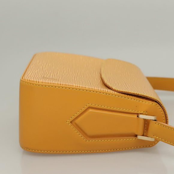 LOUIS VUITTON Epi Bushi Shoulder Bag Yellow M52209 LV Auth 134717