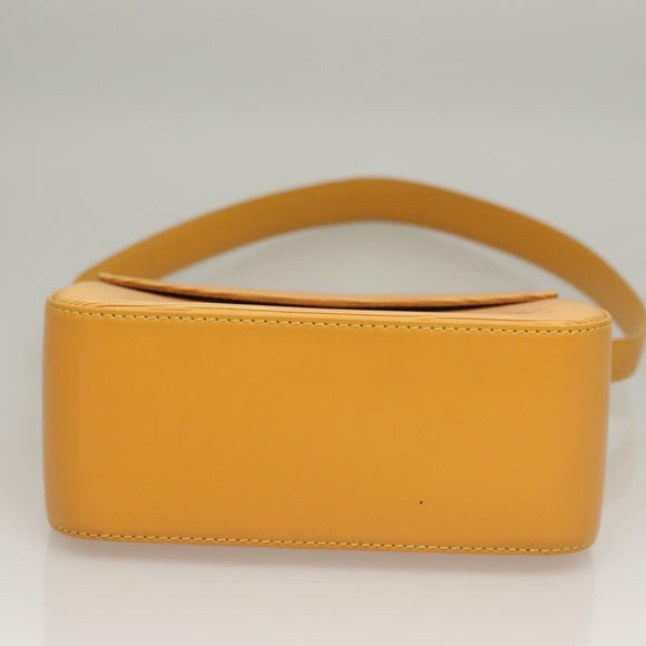 LOUIS VUITTON Epi Bushi Shoulder Bag Yellow M52209 LV Auth 134717