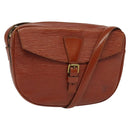 LOUIS VUITTON Epi Jeune FilleMM Shoulder Bag Brown M52153 LV Auth 134720-1