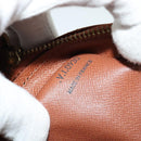 LOUIS VUITTON Epi Jeune FilleMM Shoulder Bag Brown M52153 LV Auth 134720-12