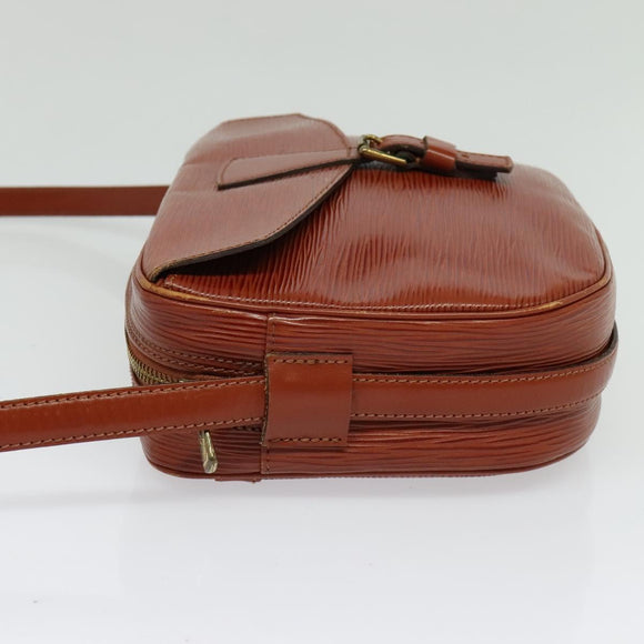 LOUIS VUITTON Epi Jeune FilleMM Shoulder Bag Brown M52153 LV Auth 134720