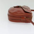 LOUIS VUITTON Epi Jeune FilleMM Shoulder Bag Brown M52153 LV Auth 134720-4