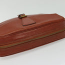 LOUIS VUITTON Epi Jeune FilleMM Shoulder Bag Brown M52153 LV Auth 134720-6