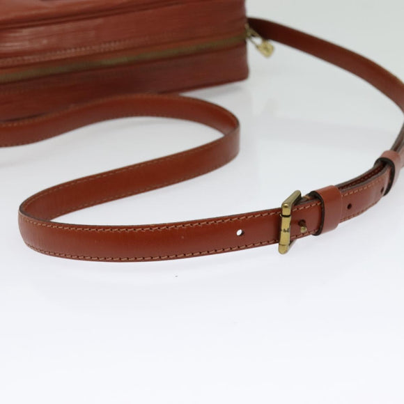 LOUIS VUITTON Epi Jeune FilleMM Shoulder Bag Brown M52153 LV Auth 134720