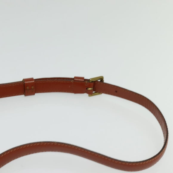 LOUIS VUITTON Epi Jeune FilleMM Shoulder Bag Brown M52153 LV Auth 134720