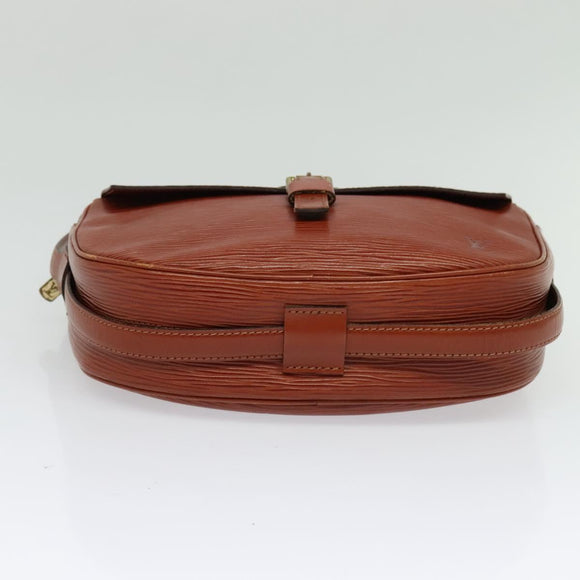 LOUIS VUITTON Epi Jeune FilleMM Shoulder Bag Brown M52153 LV Auth 134720