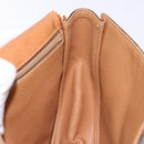 CELINE Macadam Canvas Hand Bag PVC Leather 2way Brown Gold Auth 134727-21