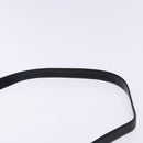 Christian Dior Trotter Canvas Shoulder Bag Navy Gold Auth 134731-8