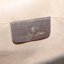 GUCCI GG Supreme Web Sherry Line Bag PVC Beige Brown 89 01 030 Auth 134738-9