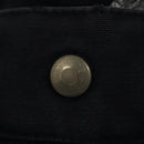 HERMES Fourre Tout GM Hand Bag Canvas Navy Silver Auth 134741-10