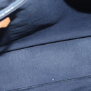 HERMES Fourre Tout GM Hand Bag Canvas Navy Silver Auth 134741-11