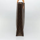 LOUIS VUITTON Monogram Sac Plat Hand Bag M51140 LV Auth 134747-3