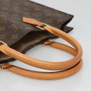 LOUIS VUITTON Monogram Sac Plat Hand Bag M51140 LV Auth 134747-7