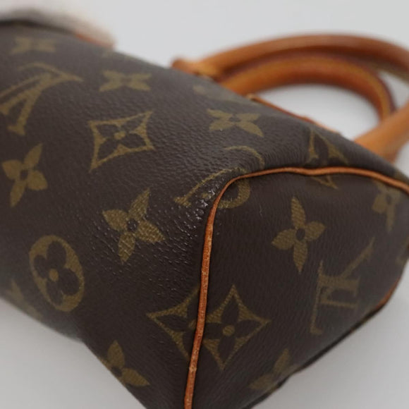 LOUIS VUITTON Monogram Mini Speedy Hand Bag M41534 LV Auth 134754