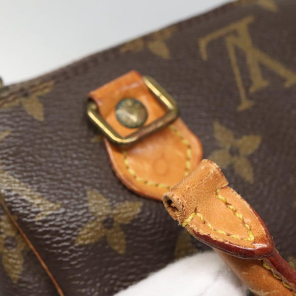 LOUIS VUITTON Monogram Mini Speedy Hand Bag M41534 LV Auth 134754