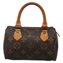 LOUIS VUITTON Monogram Mini Speedy Hand Bag M41534 LV Auth 134754-13