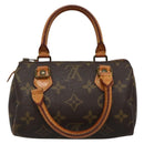LOUIS VUITTON Monogram Mini Speedy Hand Bag M41534 LV Auth 134754-2