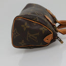 LOUIS VUITTON Monogram Mini Speedy Hand Bag M41534 LV Auth 134754-4