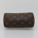 LOUIS VUITTON Monogram Mini Speedy Hand Bag M41534 LV Auth 134754-5