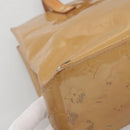 LOUIS VUITTON Monogram Vernis Reade PM Hand Bag Noisette M91334 LV Auth 134756-9