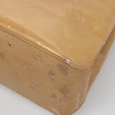 LOUIS VUITTON Monogram Vernis Reade PM Hand Bag Noisette M91334 LV Auth 134756-15