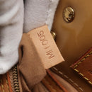 LOUIS VUITTON Monogram Vernis Reade PM Hand Bag Noisette M91334 LV Auth 134756-12