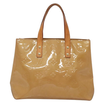 LOUIS VUITTON Monogram Vernis Reade PM Hand Bag Noisette M91334 LV Auth 134756 - 0