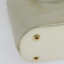 LOUIS VUITTON Epi Plage Mini Lagoon Bay Hand Bag White M92263 LV Auth 134761-15
