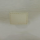 LOUIS VUITTON Epi Plage Mini Lagoon Bay Hand Bag White M92263 LV Auth 134761-10