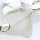 LOUIS VUITTON Epi Plage Mini Lagoon Bay Hand Bag White M92263 LV Auth 134761-21