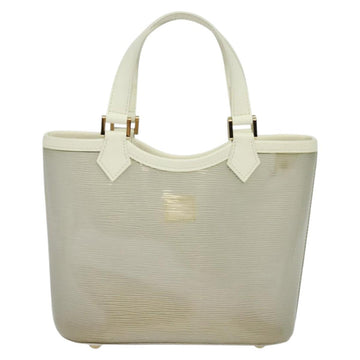 LOUIS VUITTON Epi Plage Mini Lagoon Bay Hand Bag White M92263 LV Auth 134761 - 0