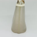 LOUIS VUITTON Epi Plage Mini Lagoon Bay Hand Bag White M92263 LV Auth 134761-4